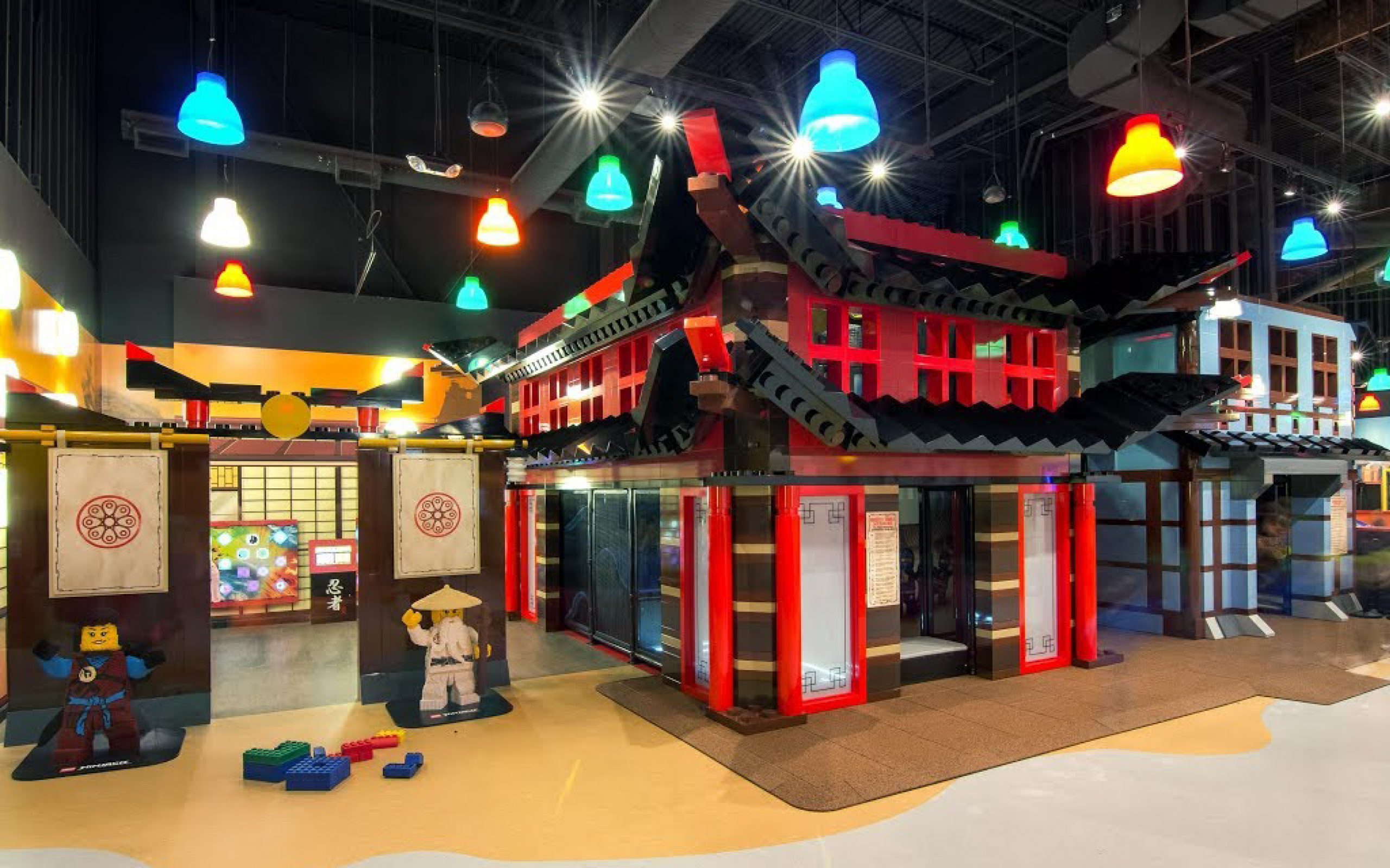 LEGO Ninjago themed play area