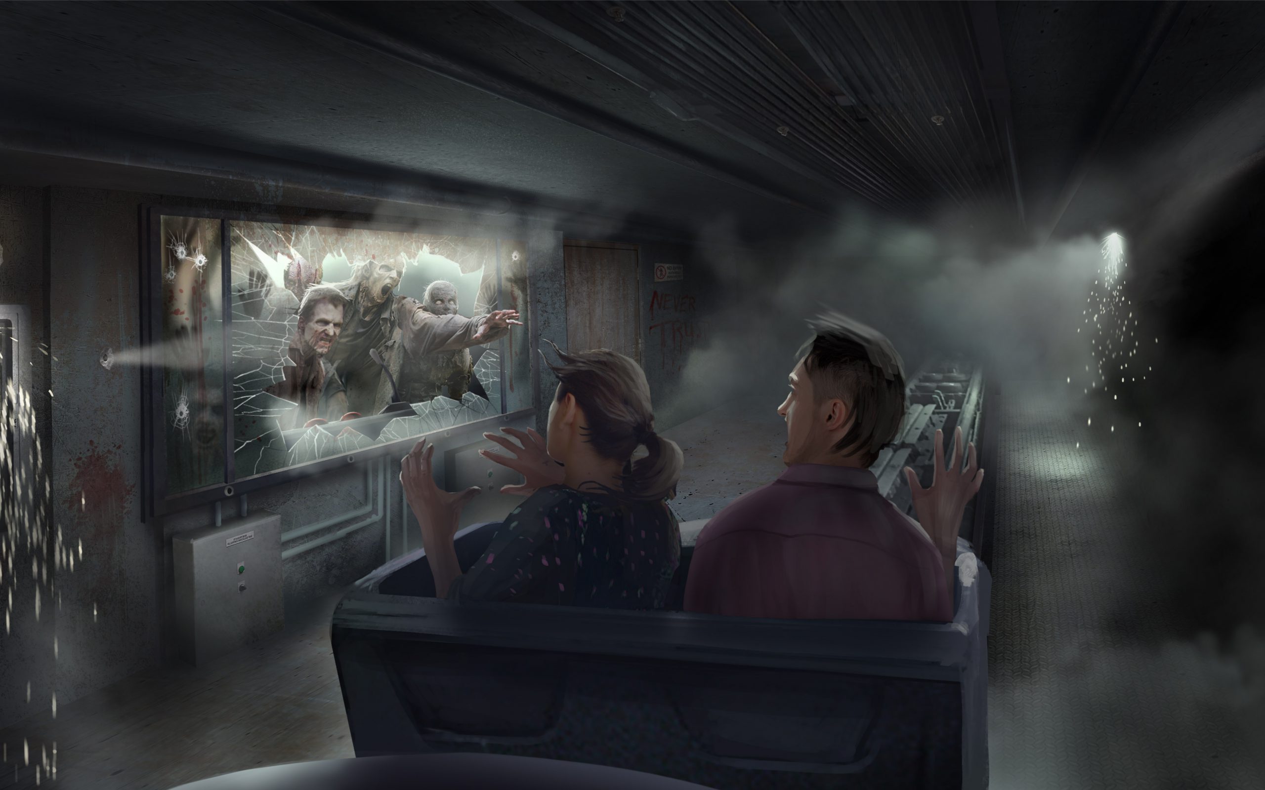 Concept image for The Walking Dead the Ride